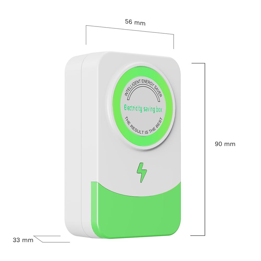 8-1pcs Power Save Electricity Energy Saver 90V-250V US/EU/UK Plug Stable Voltage Saver Smart Saving Box Safe Plug Household