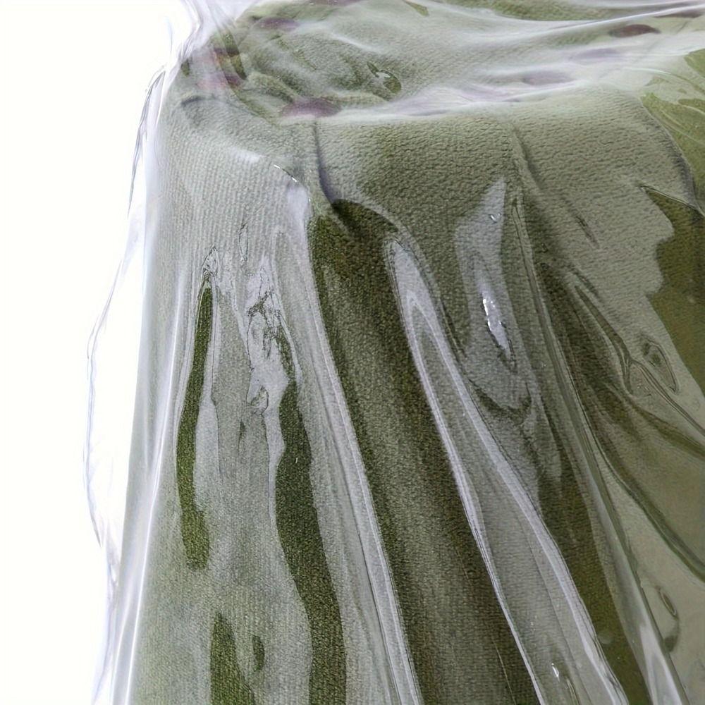 Transparent Sofa Slipcover Plastic Armchair Slipcover Durable Couch Cover  Pets Protection