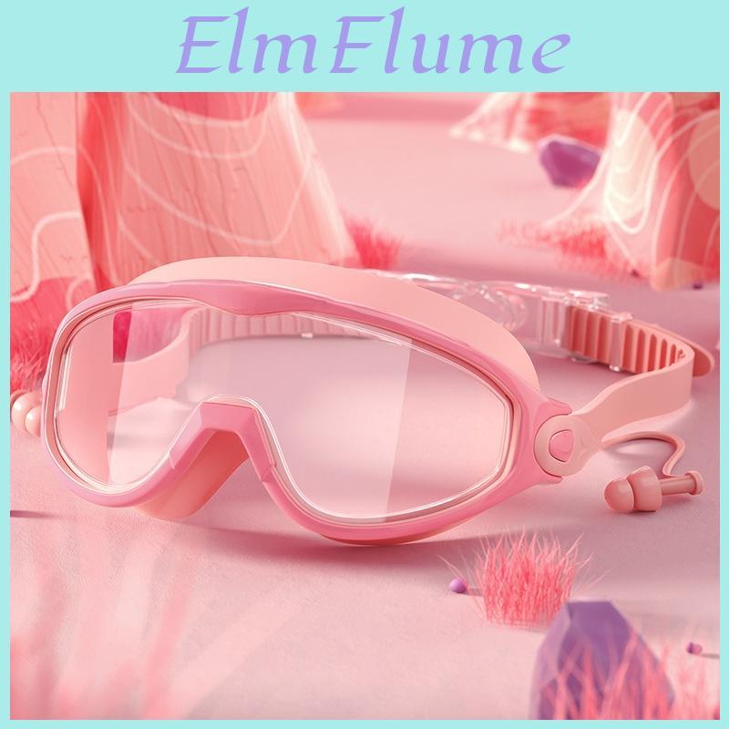 Childrens Swimming Goggles Hd Waterproof Antifog Large Frame For Kids Pool Water Sport