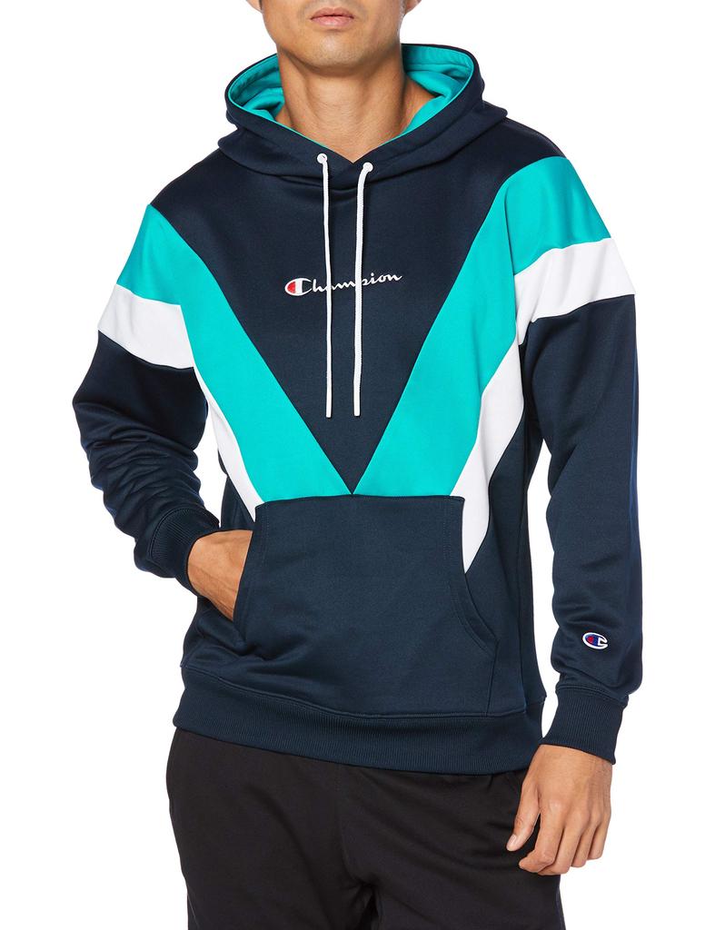 Champion SPORTS Size M C3-SS112 Men's Hoodie, Navy, (Japan Size)