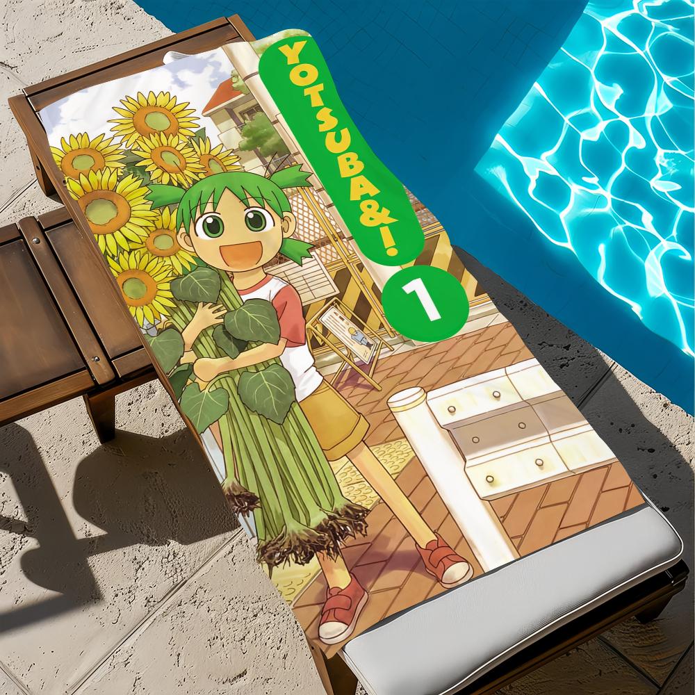 Popular Japanese Anime Y-Yotsuba-a Towel Beach Quick Dry Soft Pool Towels Gift for Travel Gym Shower Camping sports