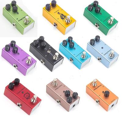 Compact Multi-Effect Metal Guitar Pedal with Foot Switch for Electric Guitar