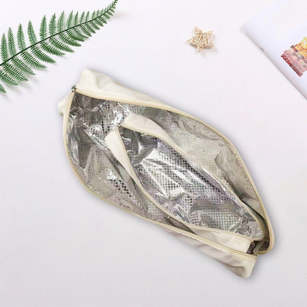 Heat Resistant Curling Iron Bag Portable Travel Hair Styling Case Compact Cosmetics Bag  Travel Use