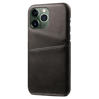 Phone Cover for iPhone 15 Pro,PU Leather Coated PC Protective Back Case with Dual Card Slots