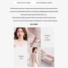 Women's Ruffle Trim Acetate Chiffon Round Neck Blouse