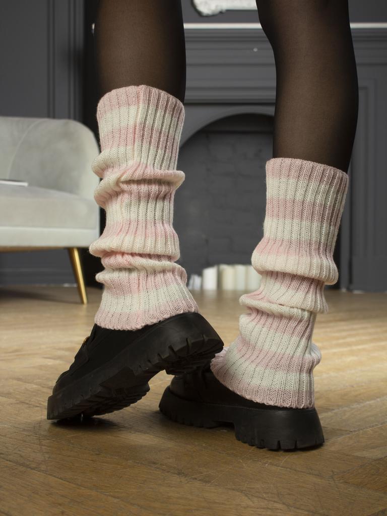 Thin Over-the-knee Socks, High-top Socks, Leg Warmers, Knitted Foot Warmers