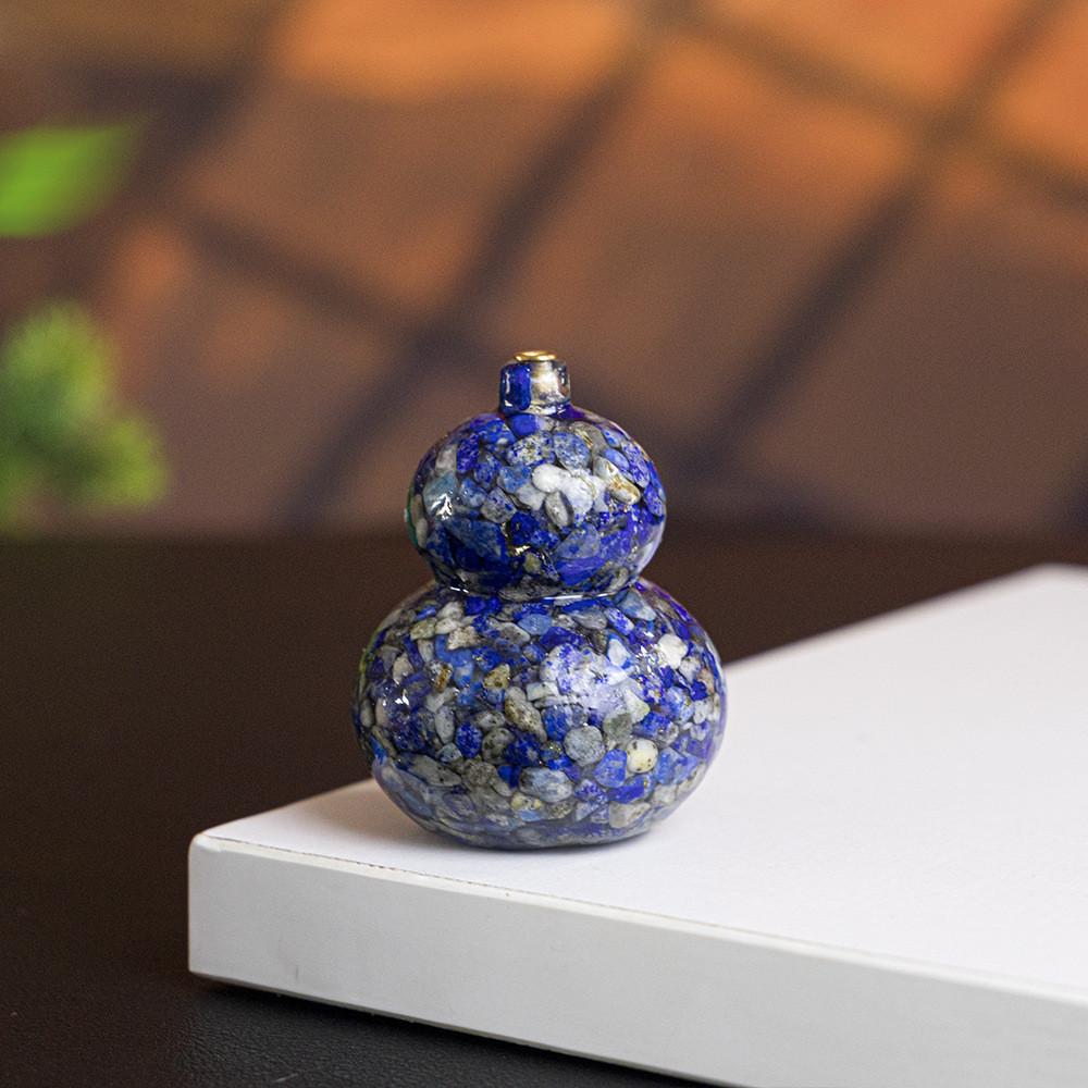 Resin Crystal Lotus Incense Holder With Multicolor Waterdrop Stones For Home Decor And Gift Ideas