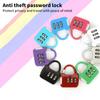 3 Dial Luggage Travel Digit Number Code Lock Combination Padlock Safe Lock For Gym Digital Locker Suitcase Drawer Lock Hardware