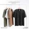 Retro Washed Distressed Short Sleeve T-shirt - 250g High Density Cotton, 8 Colors
