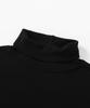 LEI AVERY Wool Tencel Turtleneck T-Shirt (Black)