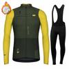 2025 Nový Gobikful - Pánský cyklistický oděvní set, Termovlna Dlouhý vlněný set a Dlouhé kalhoty pro venkovskou jízdu na horském kole