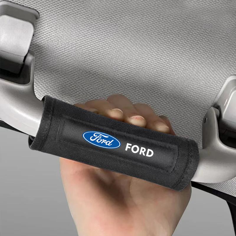 For Ford Fiesta MK7 Mondeo MK4 ST Focus MK1 MK2 Center Cover Car Pull Gloves Roof Armrest Handle Protect Cover