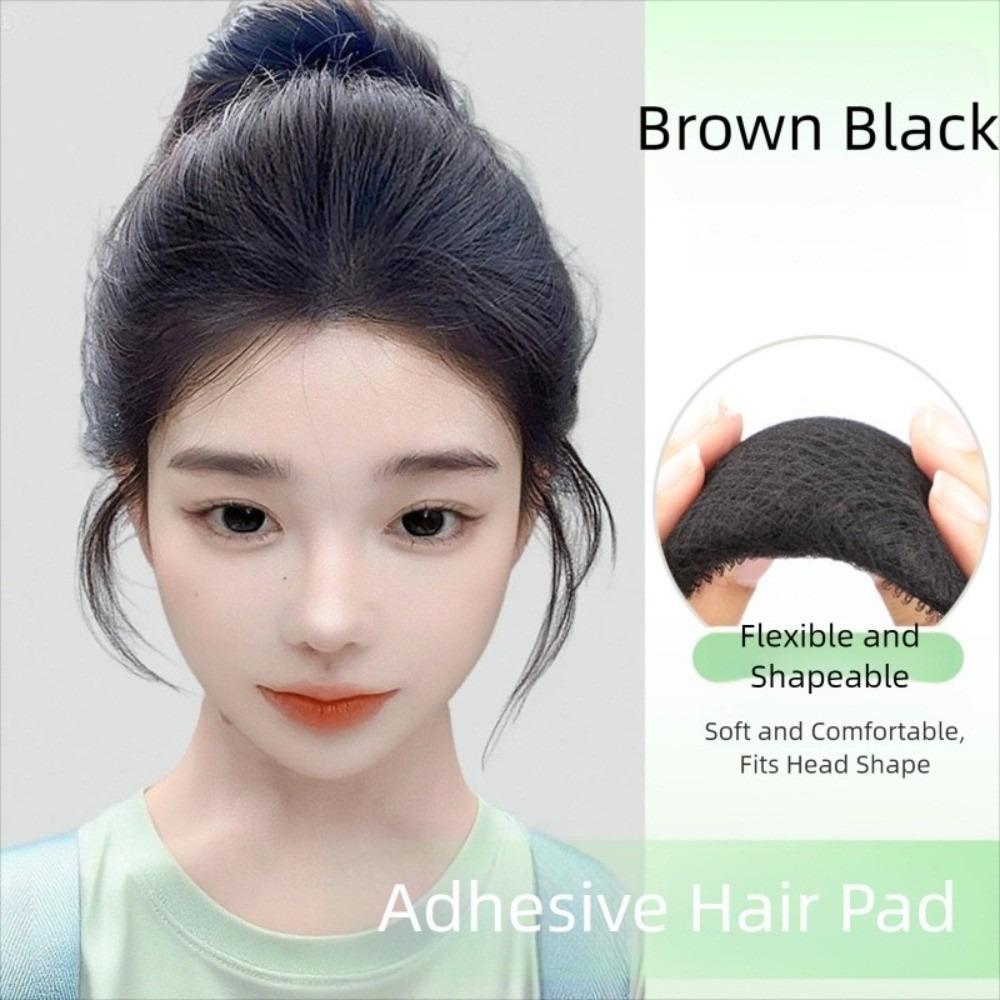 Lightweight Pasted Hair Pads Traceless Invisible Fluffy Hair Cushion  Back of The Head