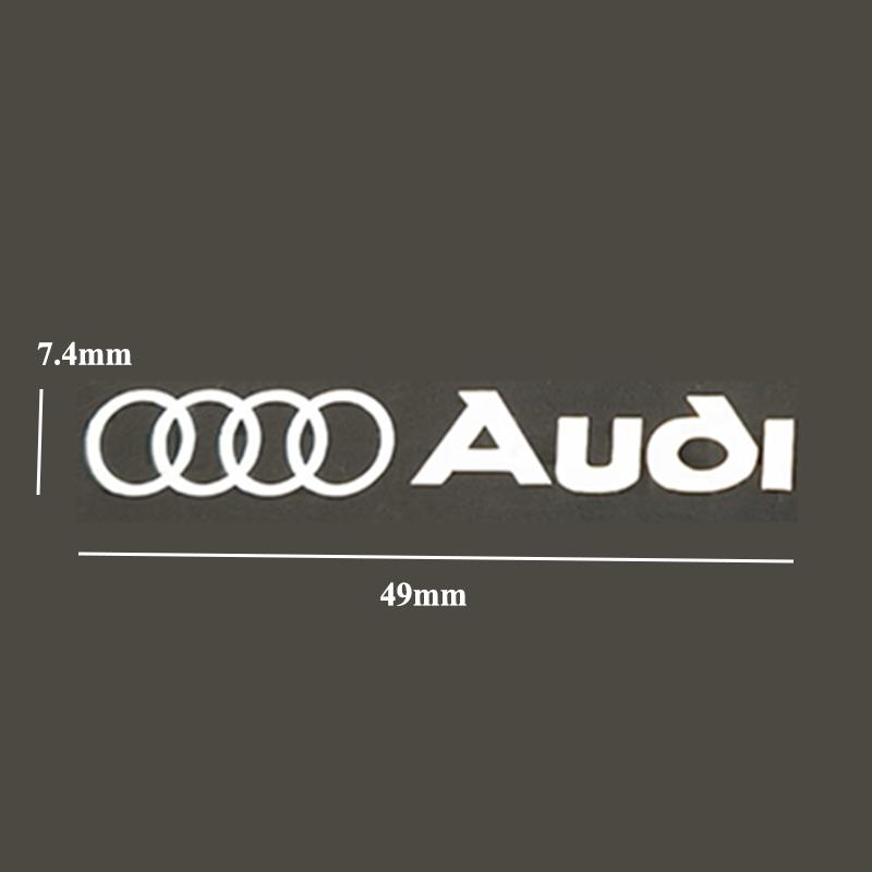 New Metal Emblem Auto Decor Decals Car Window Wiper Stickers For T S Line A1 A2 A3 A4 A5 A6 A7 A8 S3 S4 S5 S6 S7 Q2 Q3 Q4 Q5 Q7