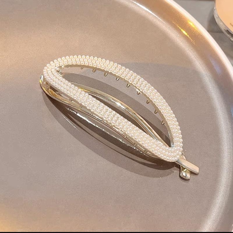 11cm Trendy Tassel Metal Hair Claw Clip - Women's Elegant Updo Hair Accessory