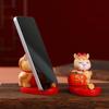 Festival Decorative Lion Dance Ornaments Mascot Mobile Phone Stand  Spring Festival