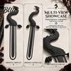 Creative Office Supplies for Readers 3D Printed Dragon Tail Bookmark, Retro Durable PLA Reading Marker, Niche Tools Adults Unique Fantasy Animal Page