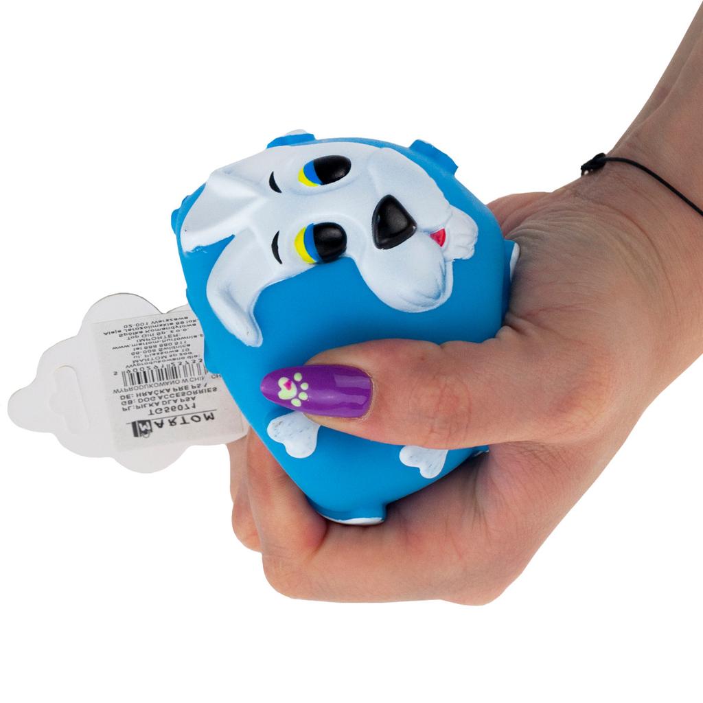 19041 BALL FOR DOG/CAT squeaky chew TOY rubber