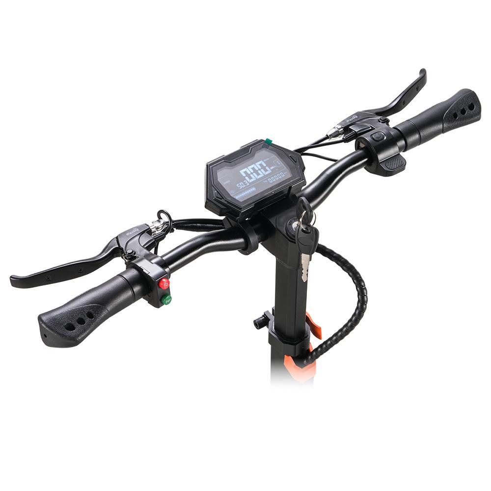 TWOFISH V5 MAX Electric Scooter with Seat, 800W Motor, 48V 18Ah Battery, Front 11 Inch & Rear 10 Inch Tires