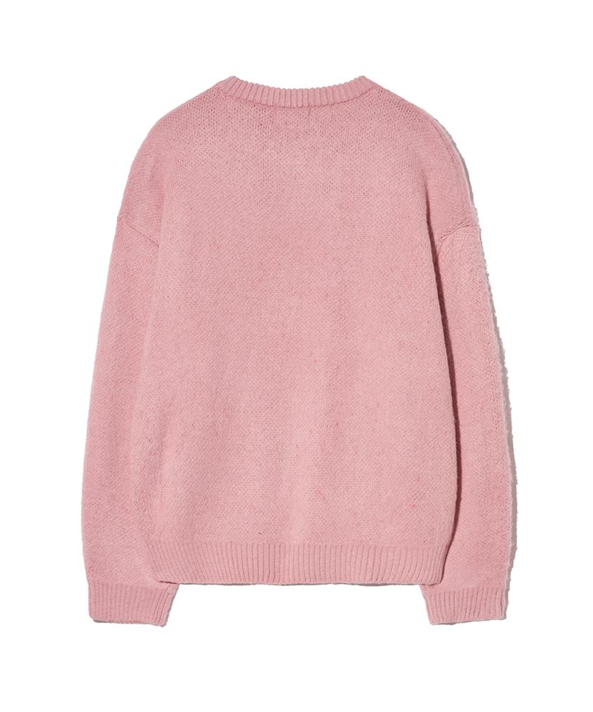 PHYSICAL DEPARTMENT Startail Brush Knit_Vintage Pink