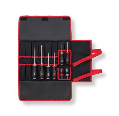 TONE Zestaw wkrętaków Power Grip PGD8 Czarny (8 sztuk)
