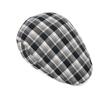 Plaid Beret Spring Summer Thin Men's Forward Hat Women's Newspaper Hat British Cap