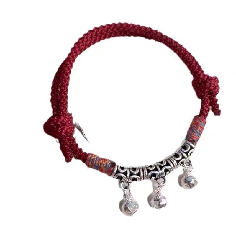 Sophisticated Black Thread Bracelet Artistic Handmade Design Perfect Couples For