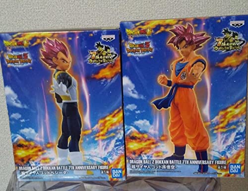 

Набор фигурок Dracon Ball Z Dokan Battle Super Saiyan God Son Goku & Vegeta