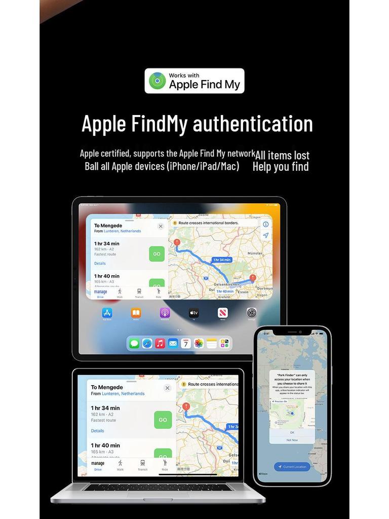 MFI Certified Lightweight Locator for Apple Airtag, Ntag Alternative, Perfect for Kids and Pets