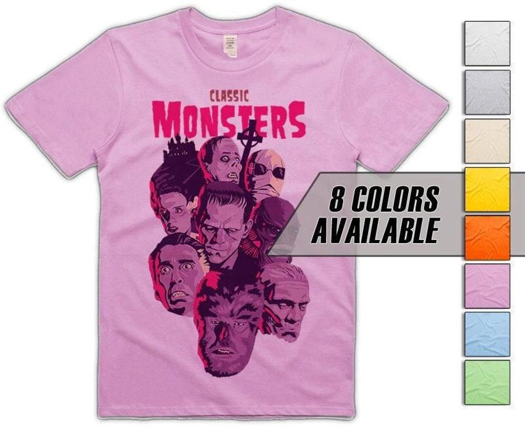 Klassische Monster V2 Herren T-Shirt alle Größen S-5XL 8 Farben verfügbar