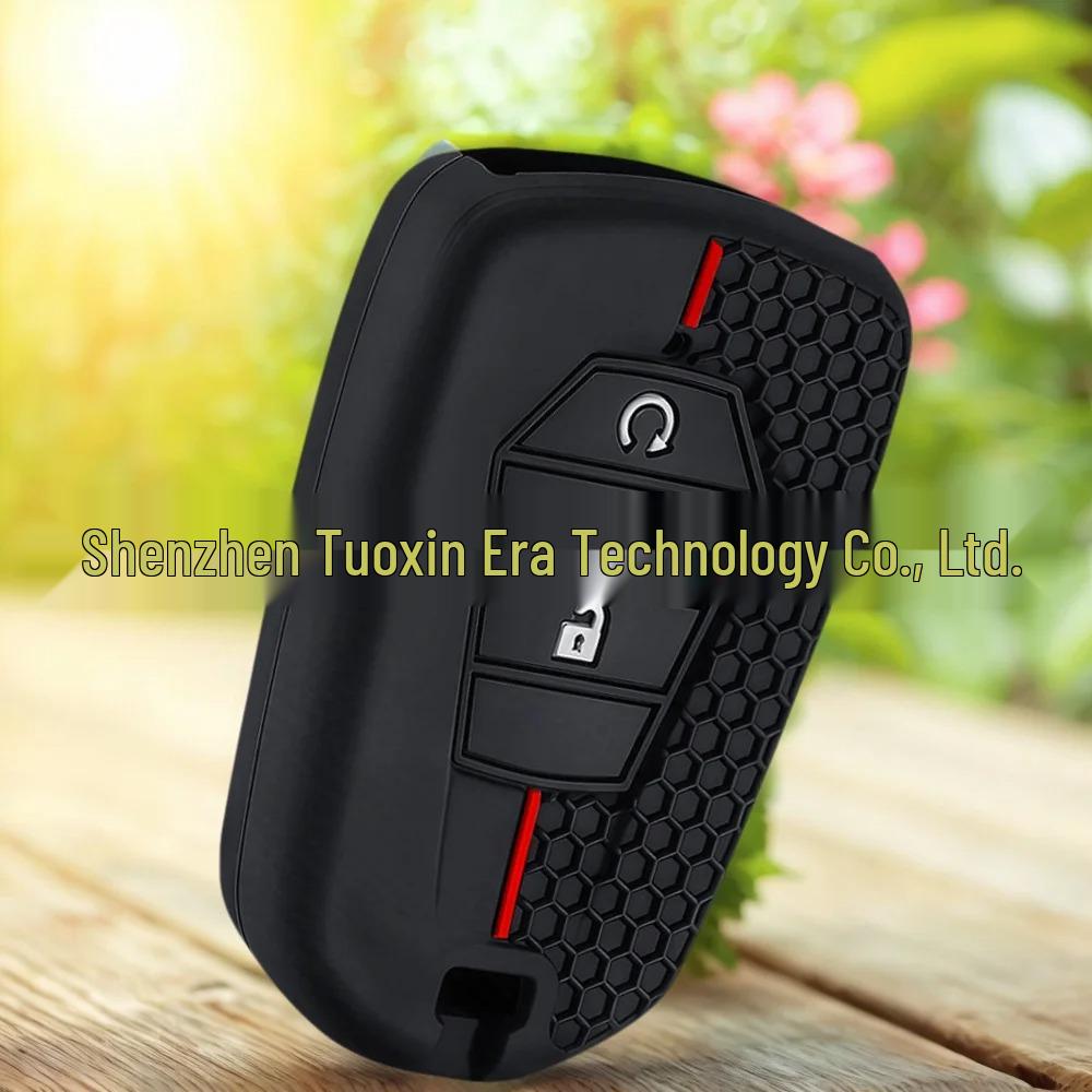 Lada Renault 3-Button Silicone Key Case for Folding Remote
