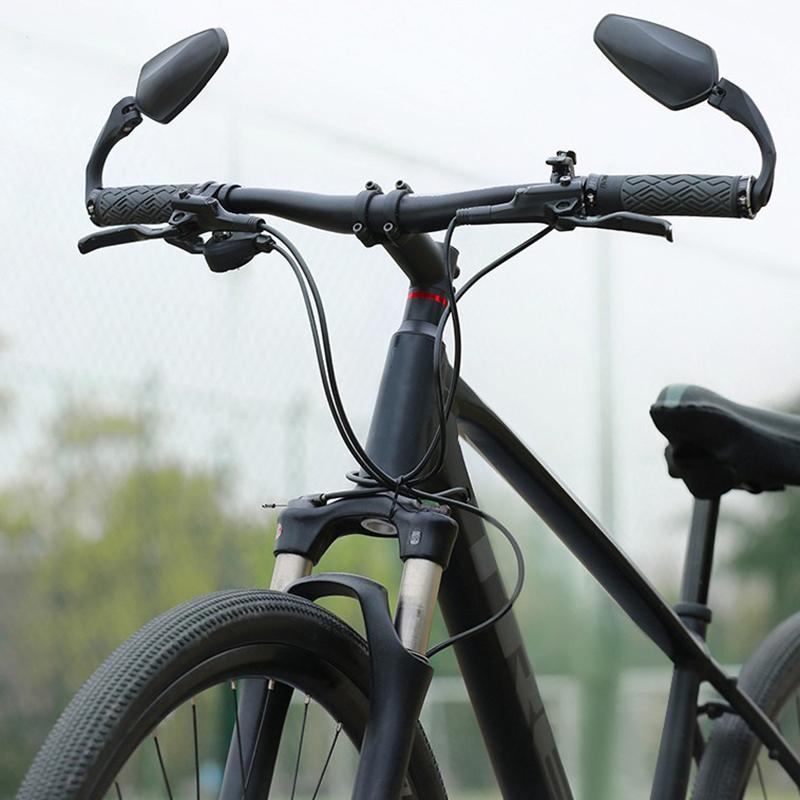 1/2Pcs Bicycle Handlebar Rear View Mirror Mountain Bike Wide Range Back Sight Reflector Adjustable Bike Mirror