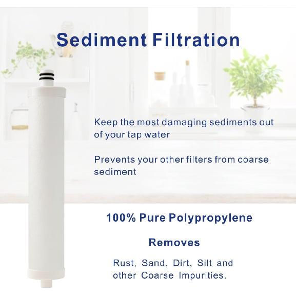 Полный сменный набор фильтров с мембраной, совместимый с Culligan, для системы обратного осмоса AC-30