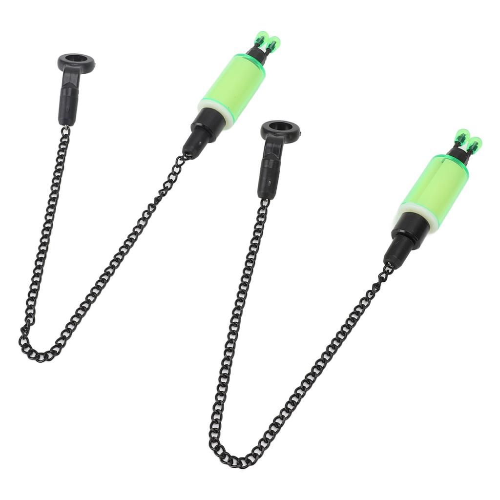 2 ΤΕΜ Κρεμάστρα Συναγερμού Ψαρέματος ABS Ανοξείδωτο Ατσάλι Φορητός Συναγερμός Δαγκώματος Ψαριού Δείκτης Δαγκώματος Δόλωμα Κυπρίνος