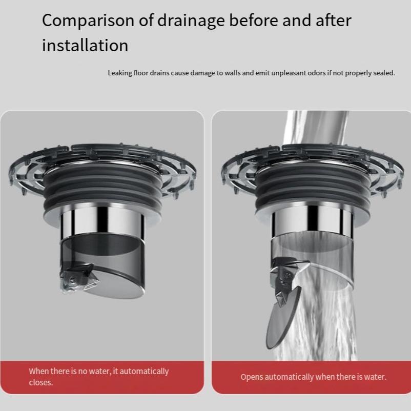 Bathroom Anti-leakage Anti-clogging Floor Drain Stopper 1/2PCS Floor Drain Core Universal Anti-insect Anti-odor Device Household