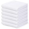 Olanly Kitchen Cotton Towels Honeycomb Breathable 100% Cotton Dish Cloths Reusable Absorbent Household Washable Cleaning Cloths