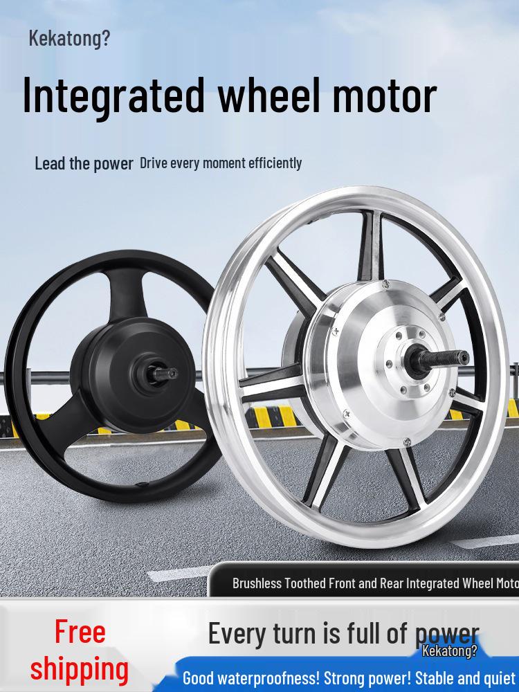 14-Zoll faltbares Elektrofahrrad Nabenmotor 36V/48V 350W/400W/500W Mitfahrgelegenheit Front- und Heckantrieb