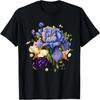 Tricou amuzant pentru iubitorii de plante și grădinărit, inspirat de florile de iris vintage