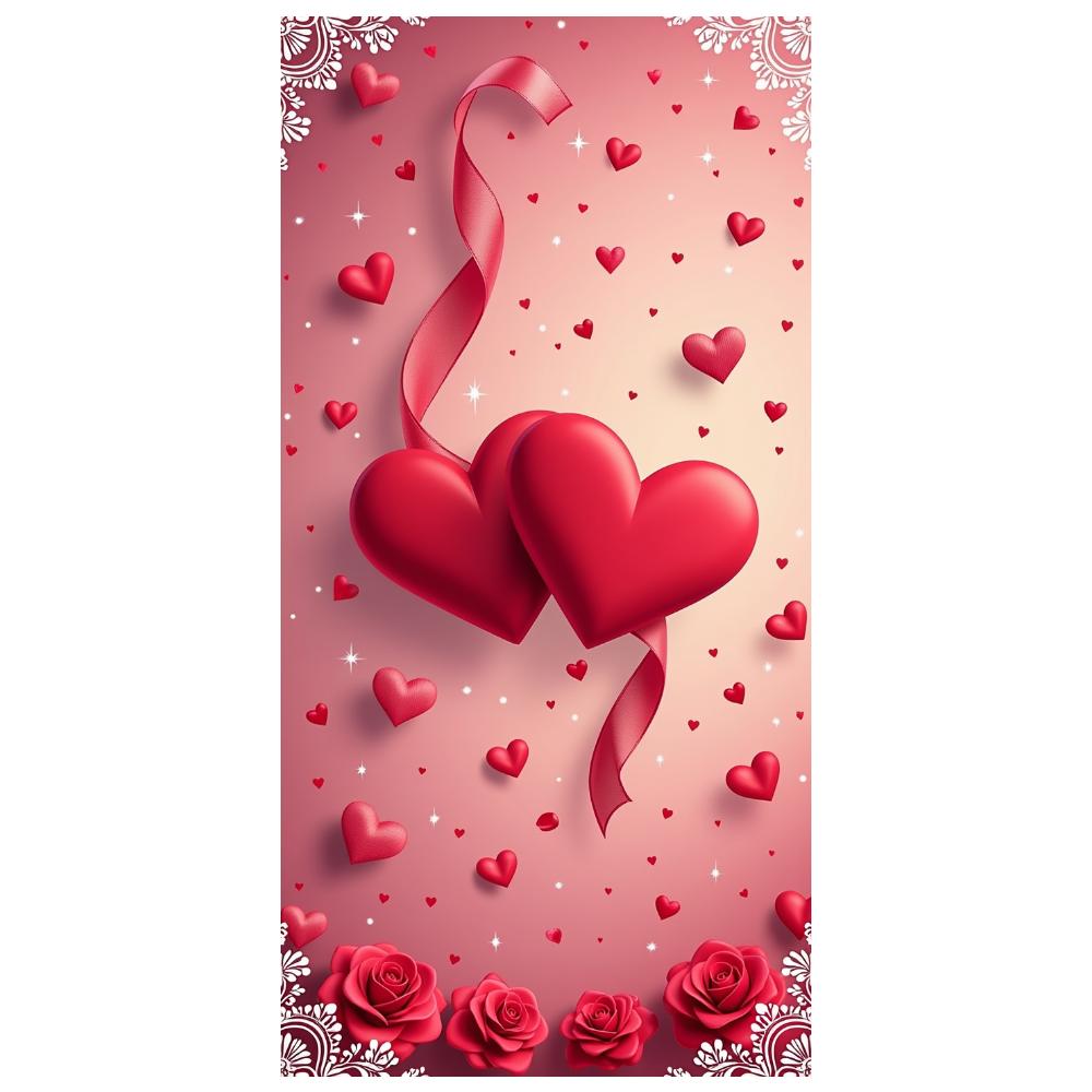 Vibrant Photography Background Romantic Backdrop Love Backdrop For Photography Celebration Anniversary