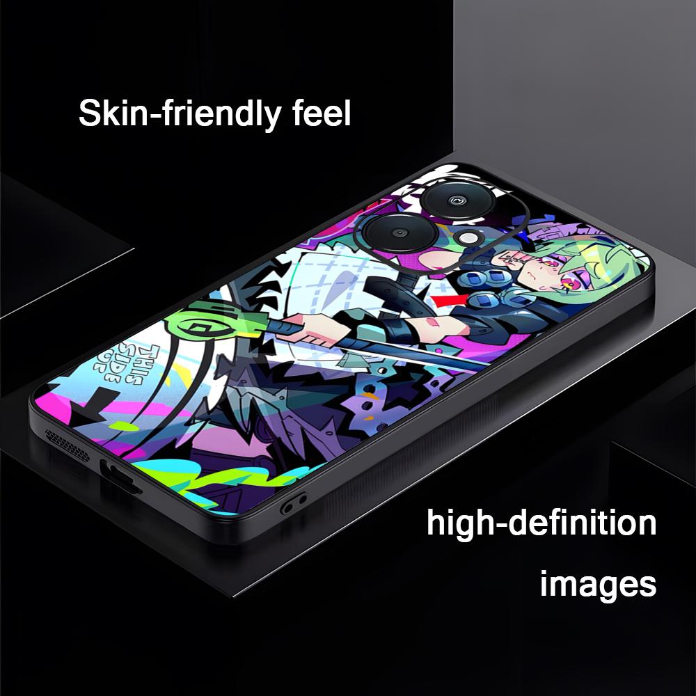 ZZZ Game Corin Wickes Phone Case For Xiaomi Redmi 14C 13C 12C Note14 13 12 11 10 Pro Plus S Soft Black Phone Cover