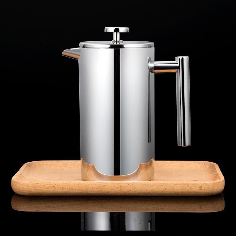 Pabei 304 Stainless Steel Insulated French Press Coffee Maker 800ml