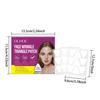 144Pcs Face Wrinkle Triangle Patches Anti Aging Facial Stickers Forehead Smile Line Care Hydrating Skin Patch for Women Home Use