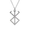 Game Berserk Logo Pendants Necklace Sword Wind Legends Choker for Women Men Jewelry Gift