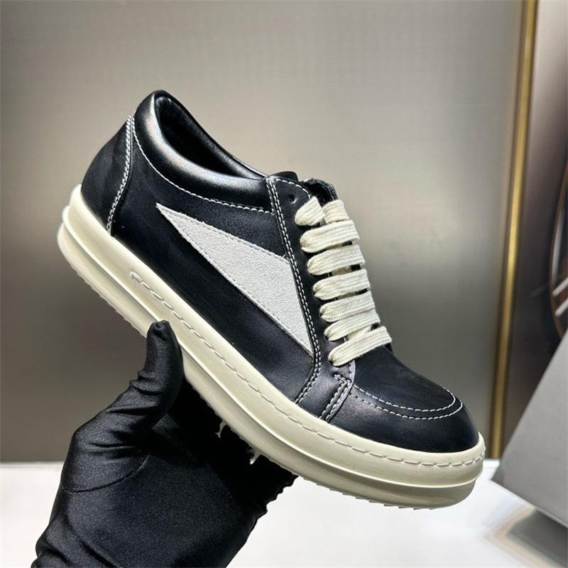 

Европейская станция RO повседневная обувь для сноуборда осень 2024 новые толстые подошвы низкие нишевые туфли на шнуровке белые туфли 35