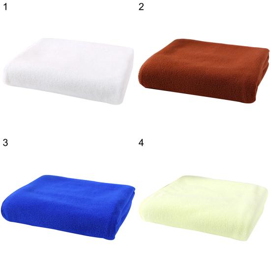 Wasserabsorbierendes, weiches, einfarbiges, schnell trocknendes Handtuch aus Mikrofaser für die Autowäsche