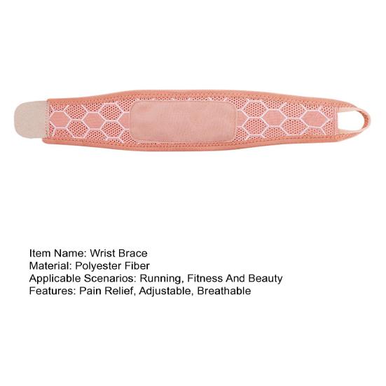 Sports Wrist Compression Strap Men Women Adjustable Wrist Support Wrap Sprain Prevention Strength Basketball Tennis Badminton Fitness Wrist