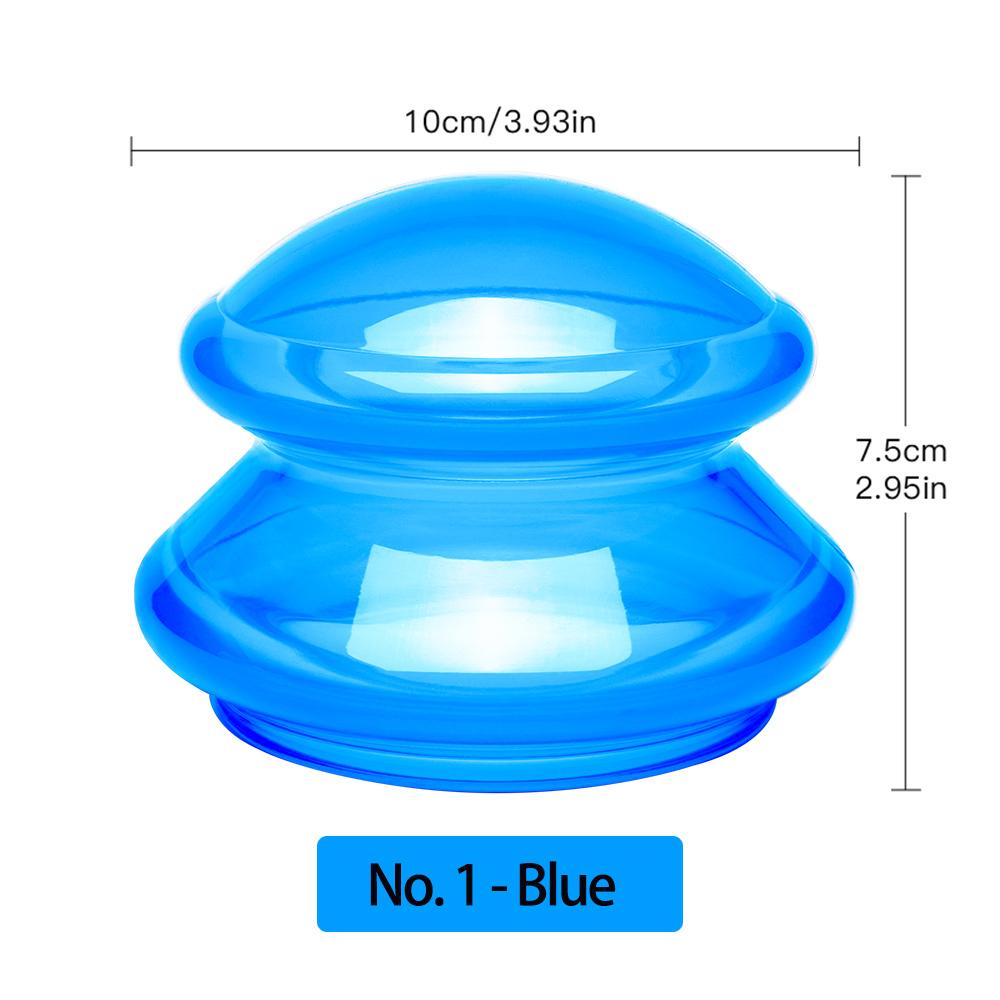 1Pcs Silicone Massage Body Cups Anti Cellulite Suction Cup Chinese Vacuum Cuppings Massager for Face Skin Lifting Body Relaxtion