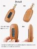 Usable New Nissan Key Case, Made In France, Premium Genuine Leather, X-Trail T33, Serena, C28, E-power, Sakura, Aria (Camel)