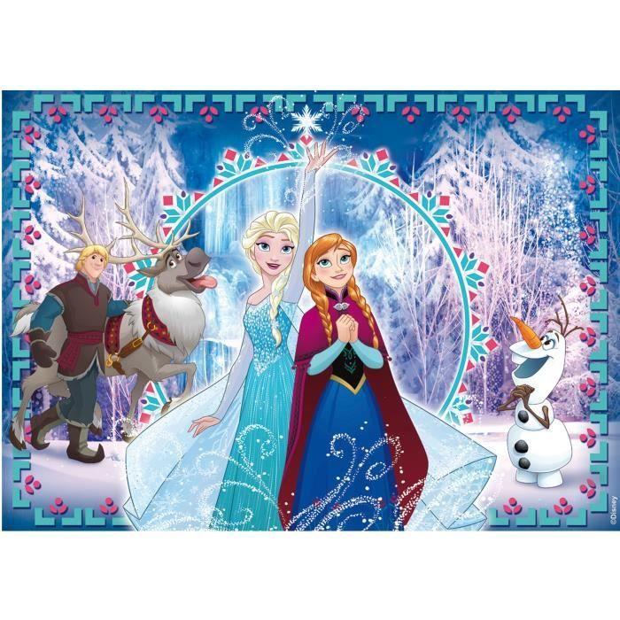 LISCIANI GIOCHI Puzzle Double Face Plus 250 Frozen