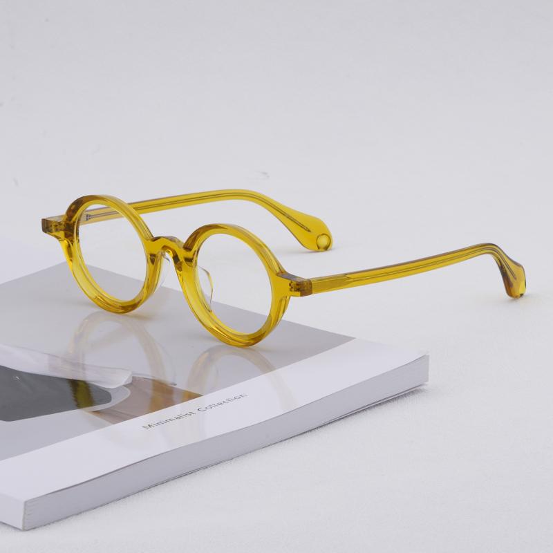 

Ярко-синие индивидуальные нишевые дизайнерские маленькие круглые высококачественные тарелочные очки mille